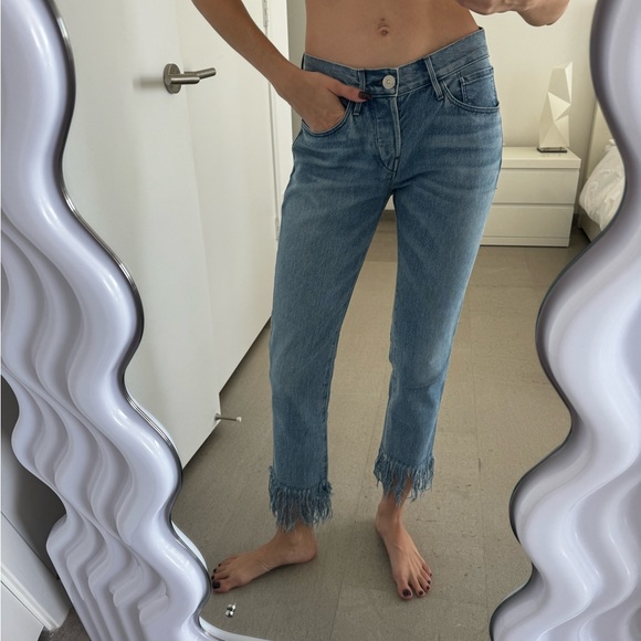 3x1 fray, denim size 25 - Picture 3 of 3